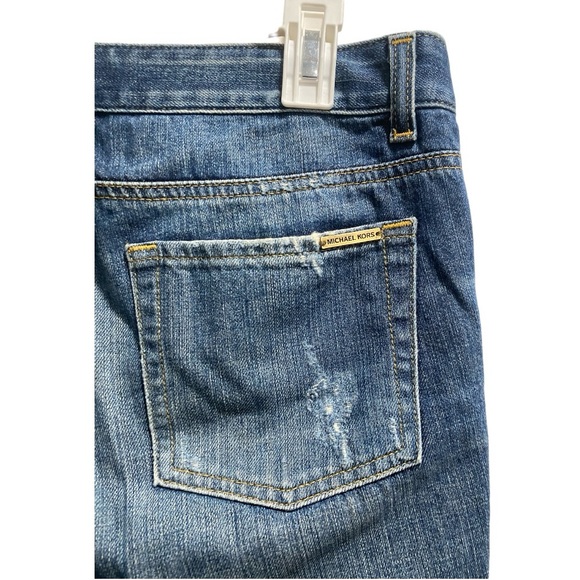 Michael Kors Distressed Boyfriend Jeans size 4‎ - Picture 7 of 10